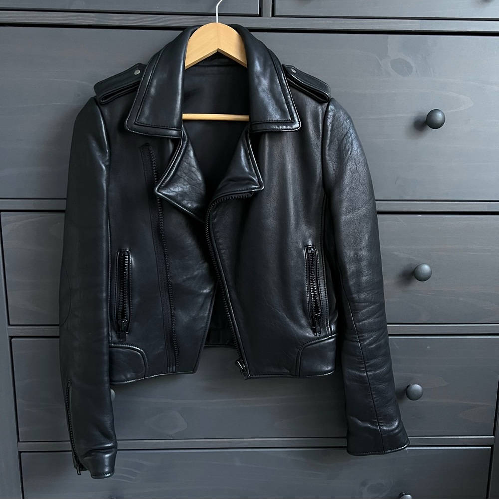 Real leather (sheepskin) jacket